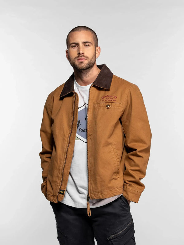 Daytona73 Veste Maccon Turpin — Cognac SS26