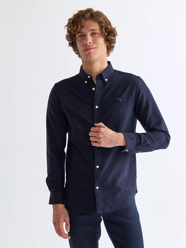 Wrangler Chemise Oxford — Dark Navy