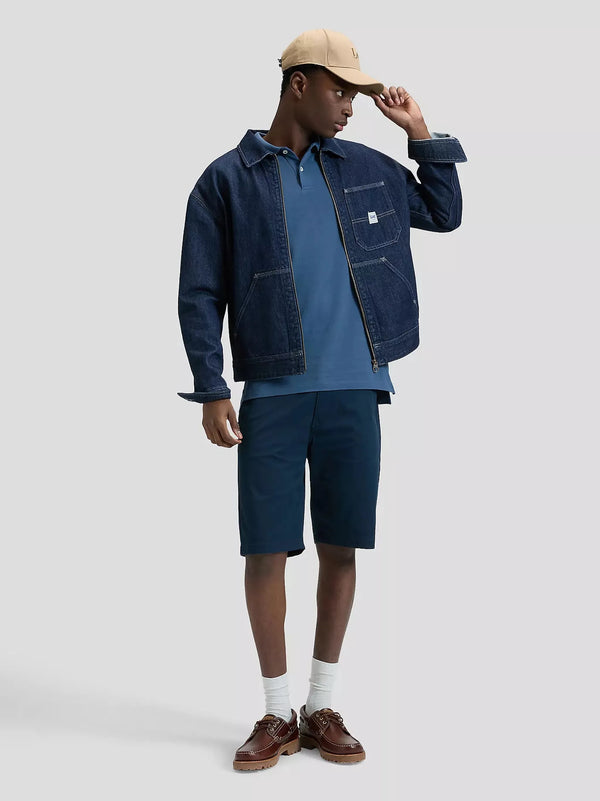 Lee Short Regular Chino — Rivet Navy SS26