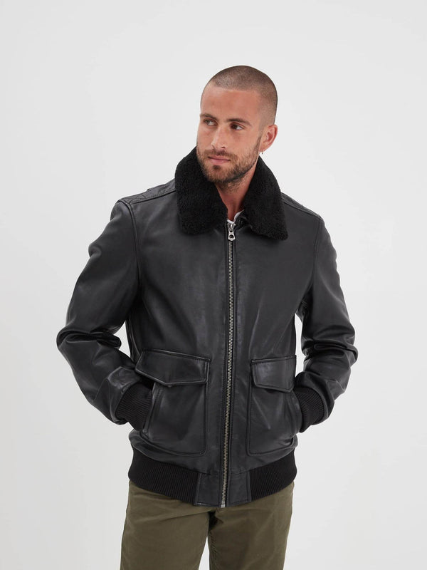 Daytona73 Veste Mirage Fur Cow Air Milled — Black