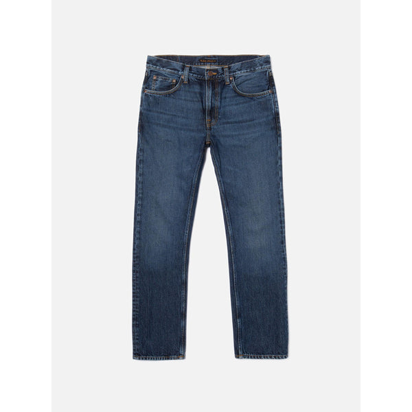 Nudie Jeans Men's Gritty Jackson Blue Soil