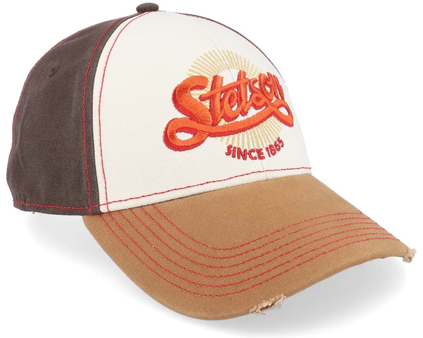 Stetson Casquette Baseball Cap Vintage Distressed