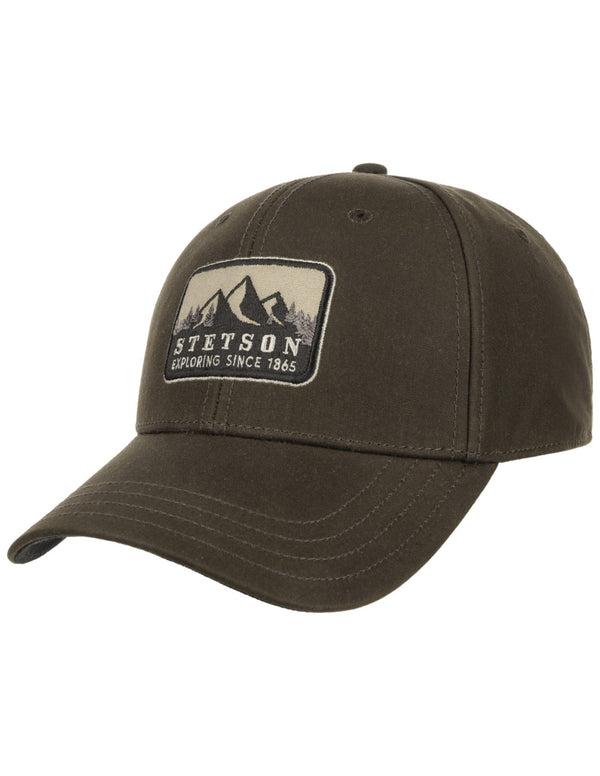 Stetson Casquette Baseball Cap Waxed Cotton