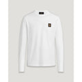Belstaff Long Sleeved T-Shirt — White / Dark Ink Men