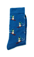 Royalties Paris Chaussettes Biscotte — Royal / Marine / Naturel