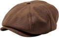 Brixton Brood Sherpa Snap Cap — Pinecone Brown / Black