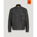 Belstaff Centenary Racer Jacket — Black / British Khaki Homme