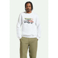 Brixton Barona Crew — White
