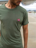 Daytona73 Challenger MN — Khaki Green / Navy / White Men