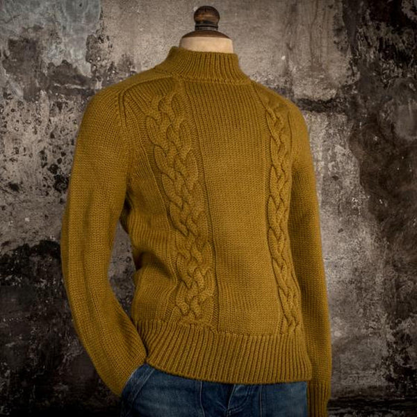 Fleurs de Bagne Pull Orlock — Olive