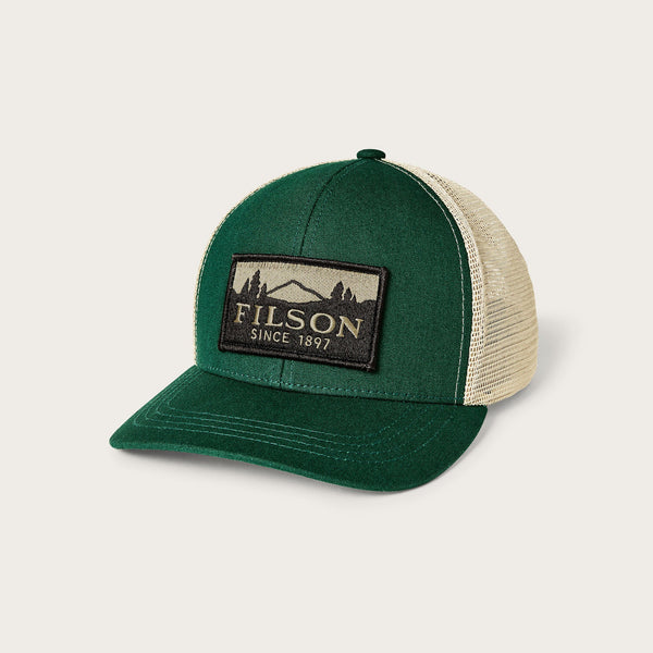 Filson Casquette Scenic Logger Mesh — Pine/Brown