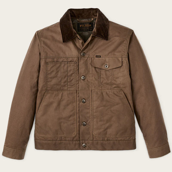 Filson Veste Insulated Short Cruiser — Dark Brown