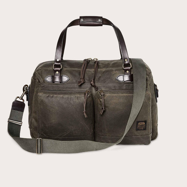 Filson Sac 48Hr Duffle — Dark Tan / Otter Green