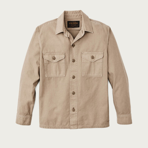 Filson Chemise-Veste Field Jac-Shirt — Gray Khaki