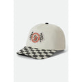 Brixton Goodyear Speedway HP Snapback — Off White Men