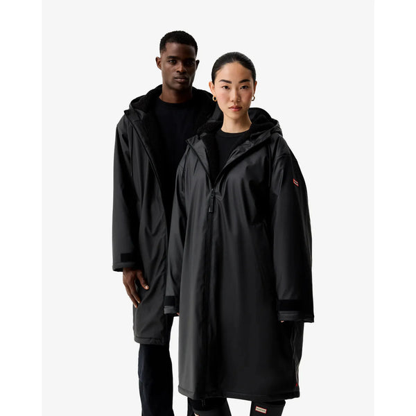 Hunter Cocoon Cloak — Black / Kambaba