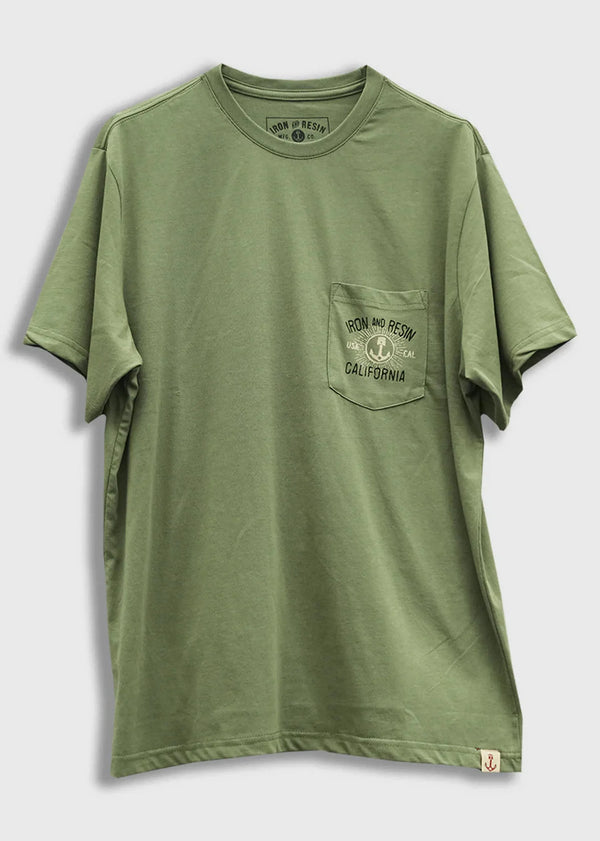 Iron and Resin T-shirt Better Lucky Tee — Green