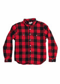 Iron and Resin Chemise Buffalo Shirt — Red