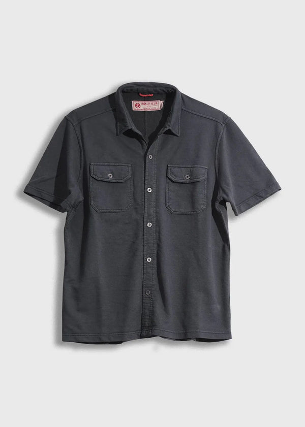 Iron and Resin Chemise Howard Shirt — Charcoal