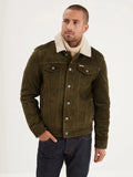 Iron and Resin Veste Open Road Buffalo — Green / Cognac