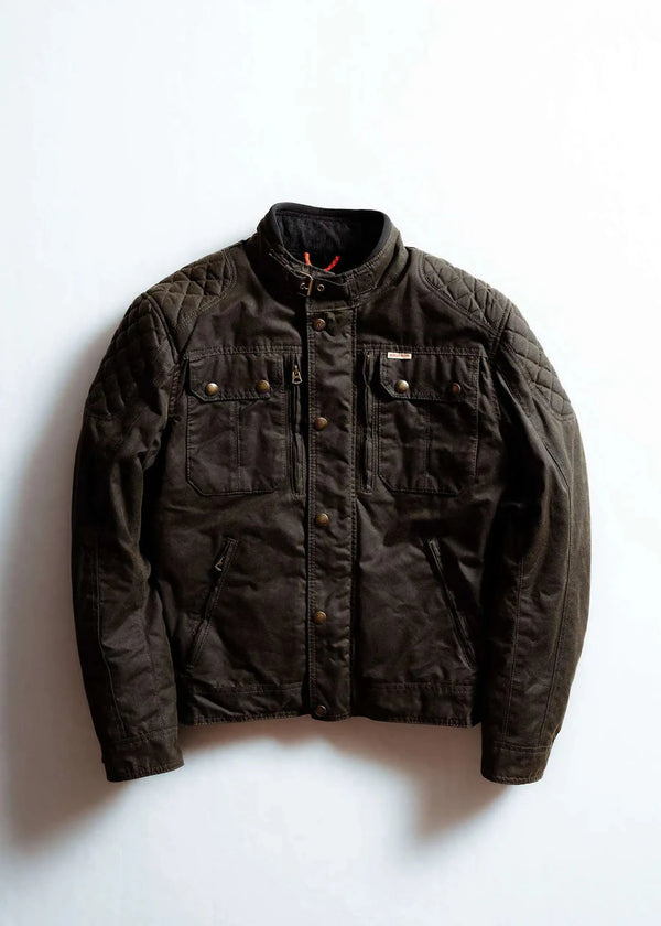 Iron and Resin Scrambler Jacket V2 — Dark Olive Homme