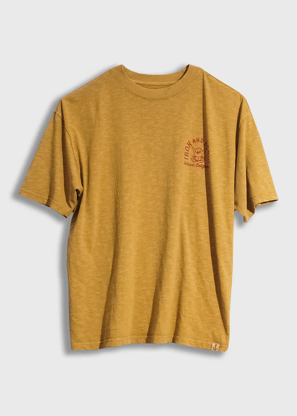 Iron and Resin T-shirt Sink or Swim — Goldenrod