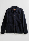 Veste Iron and Resin Worker Moleskine — Bleu marine / Vert / Marron