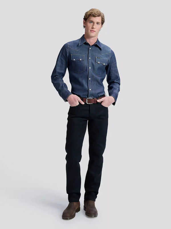 Lee 101 S Jean — Black Dry-LEE-Industrie