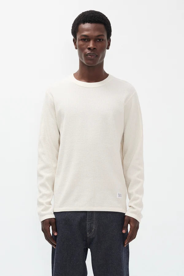 STEVNS COTTON HEMP MILITARY RIB LS T-SHIRT