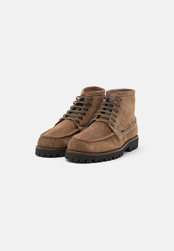 Pompeii Bristol Boot — Suede Taupe