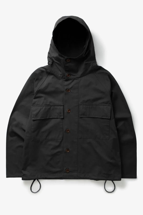 Service Works Allotment Parka — Black-SERVICE WORKS-Industrie