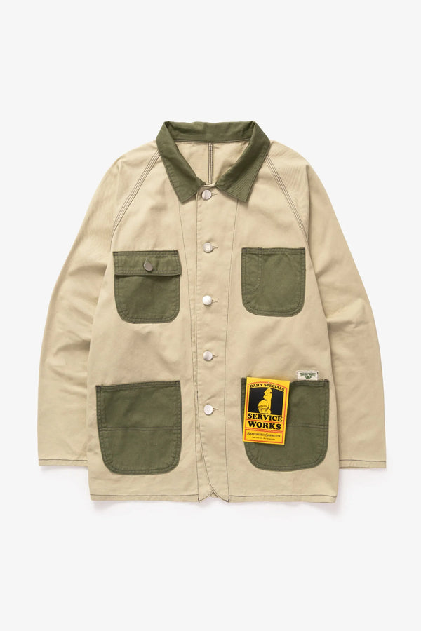 Service Works Coverall Drill 2.3 — Khaki/Olive