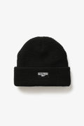 Service Works Bonnet Waffle Logo Beanie — Black