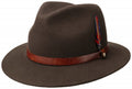 Stetson Chapeau Traveller Wool Felt — Espresso