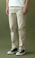 Holz-Cambridge-Hose – Beige / Moos Herren
