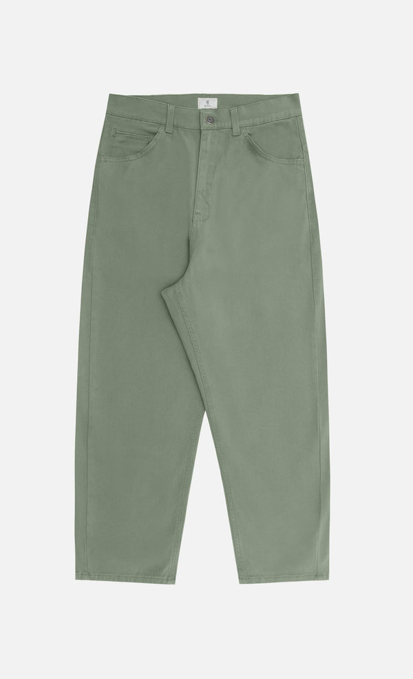 Wooden Pantalon Japan TQ — Muschio