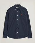 Forêt Flag Regular Fit Oxford Shirt — Navy