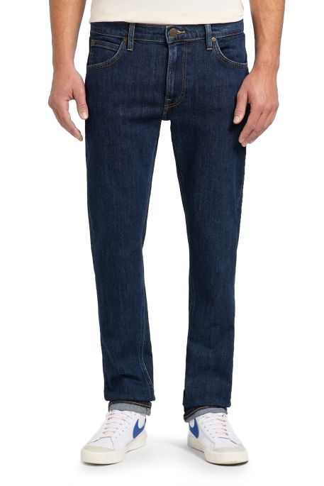 Lee Jean Daren Zip Fly — Deep Dark Stone
