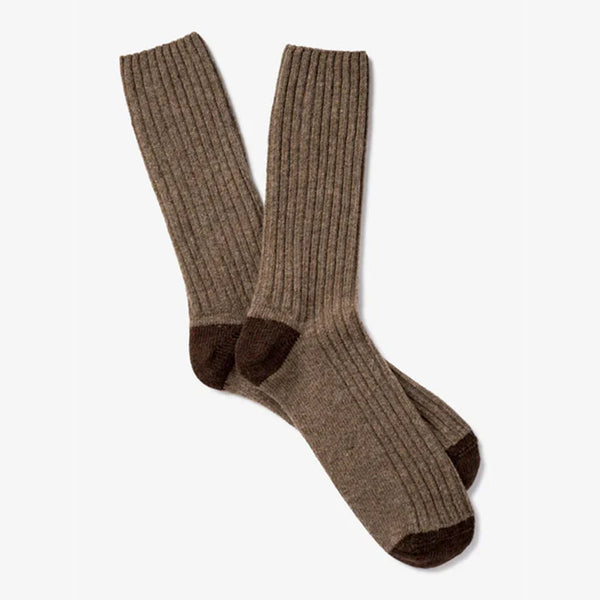 Royalties Paris Chaussettes Marron Glacé