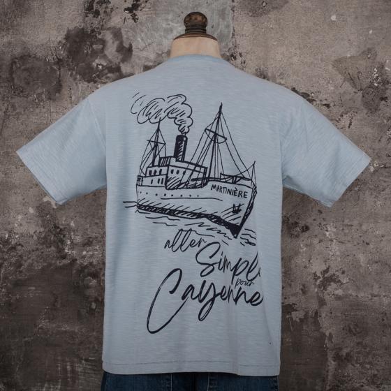 06 TRICOT ALLER SIMPLE CAYENNE L BLUE SMALL small