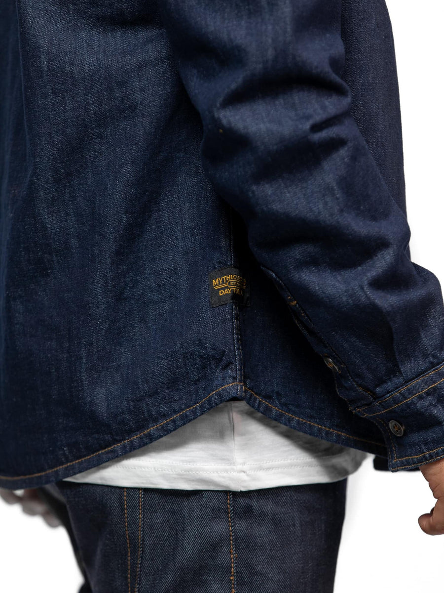Daytona73 Pueblo Heavy Denim Shirt — Rince Wash-DAYTONA73-Industrie