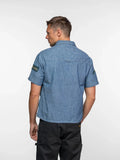 Daytona73 Peyote Chambray Denim Shirt — Medium Blue-DAYTONA73-Industrie