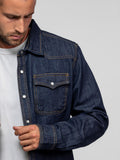 Daytona73 Patrol Denim Shirt — Rince Wash-DAYTONA73-Industrie