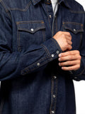 Daytona73 Patrol Denim Shirt — Rince Wash-DAYTONA73-Industrie