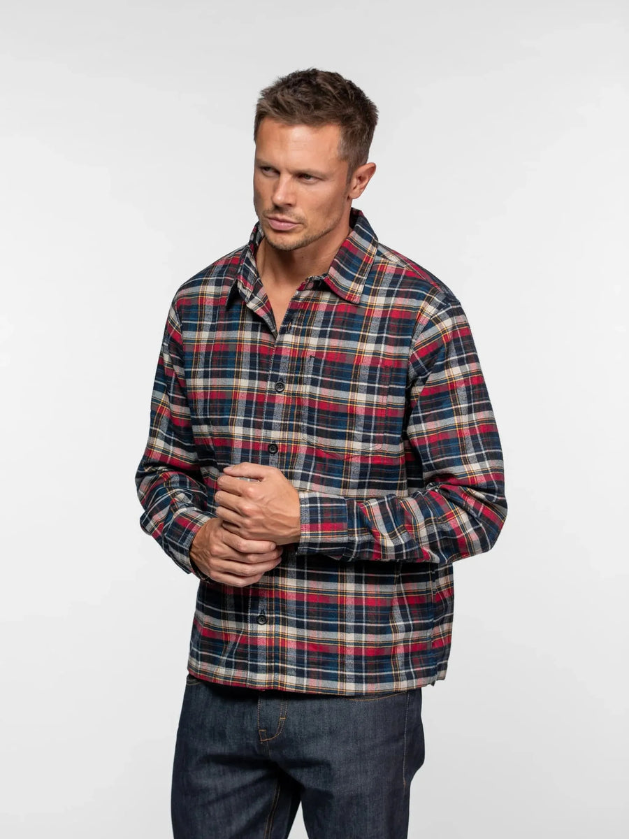 Daytona73 Layton Shirt — Blue-DAYTONA73-Industrie