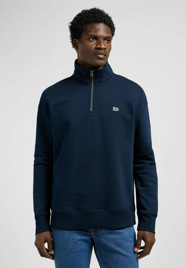 Lee Sweat Half-Zip SWS — Rivet Navy