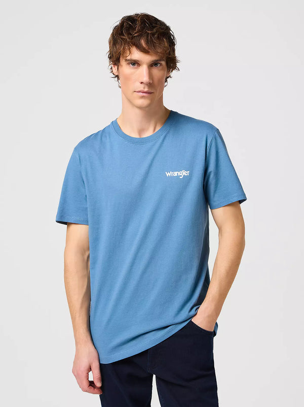 Wrangler T-shirt 2-Pack Sign Off Tee — Captains Blue