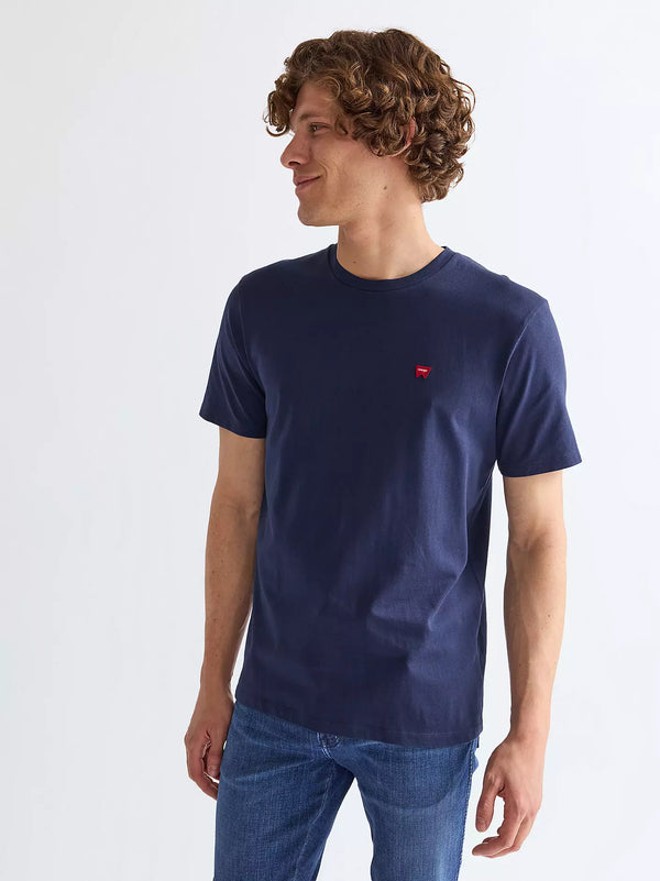 Wrangler T-shirt Sign Off Tee — Navy