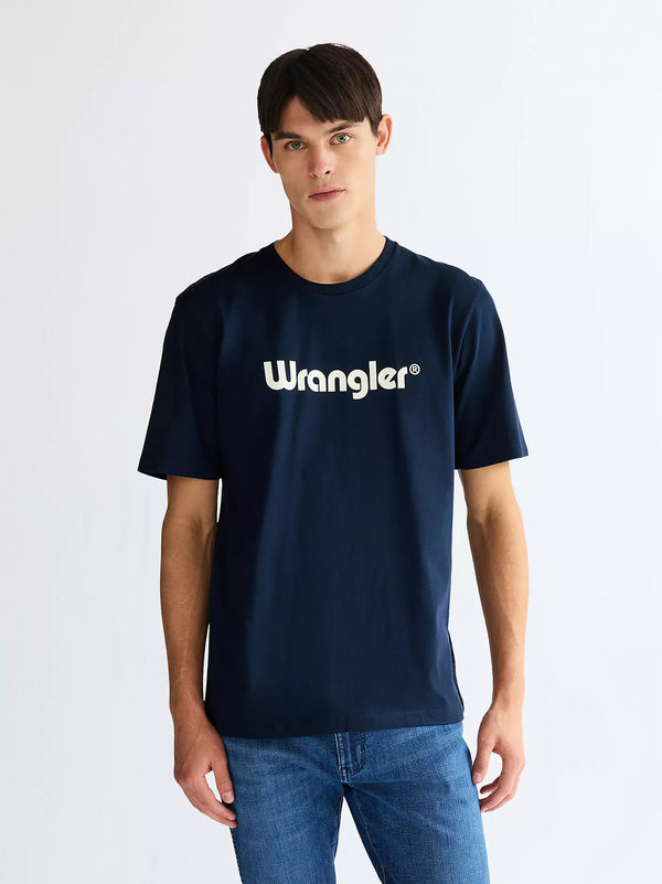 Wrangler T-shirt Logo Tee — Navy