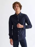 Wrangler Chemise Oxford — Dark Navy